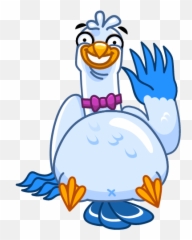 Mr Seagullu201d Stickers Set For Telegram - Clip Art Emoji,Seagull Emoji