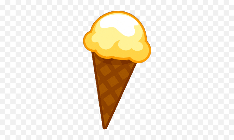 Top Summer Ice Cream Stickers For Android U0026 Ios Gfycat - Yellow Ice Cream Clip Art Emoji,Emoji Ice Cream