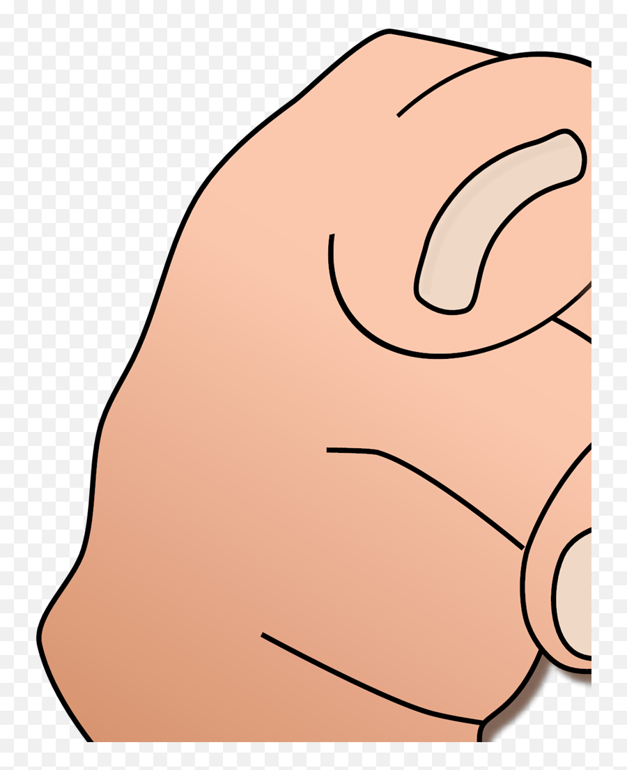 Finger Svg Vector Finger Clip Art - Svg Clipart Happy Emoji,Pointing Finger Emoticon
