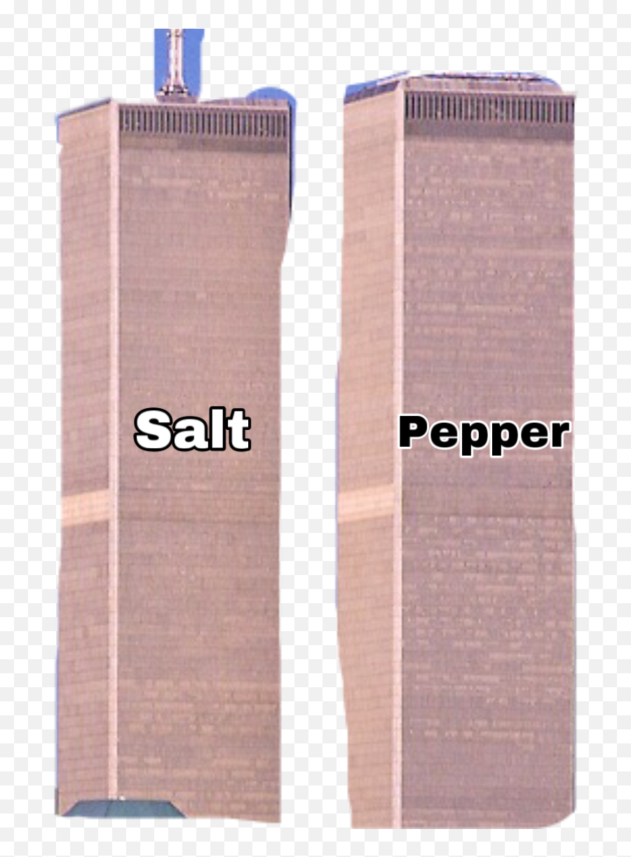 Freetoedit Twintowers Saltandpepper - Vertical Emoji,Twin Towers Emoji