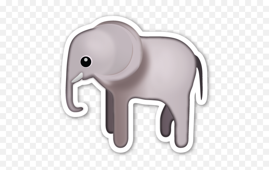 Elephant In 2019 - Elephant Emoji Sticker,Elephant Emoji