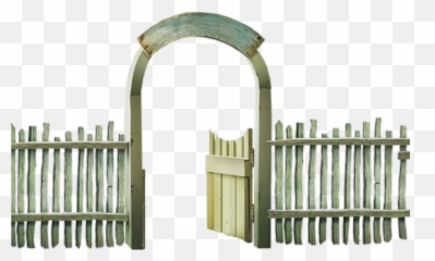 Fence Gate Enterance Doorway - Fence With Door Clipart Emoji,Gate Emoji
