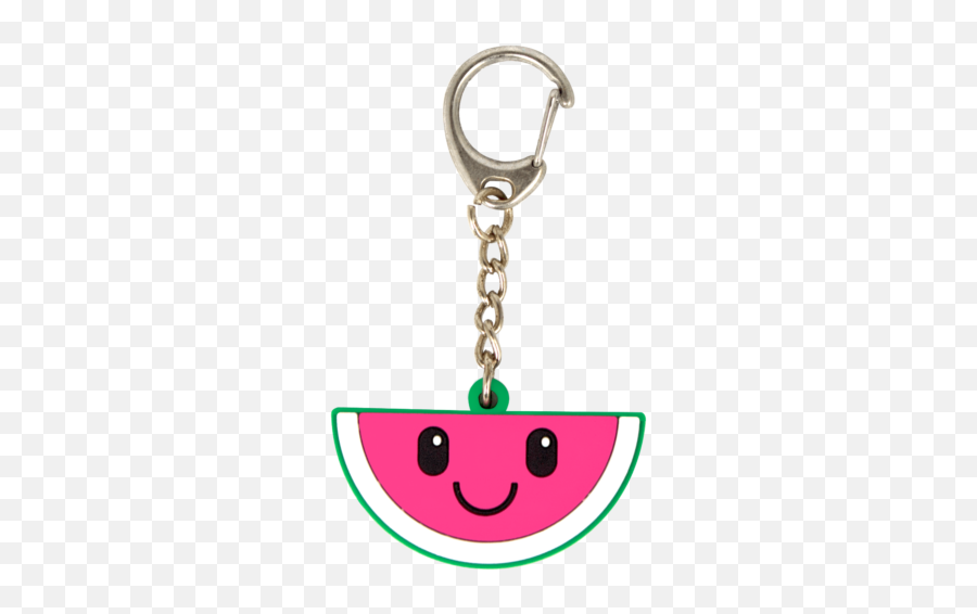 Scented Keychains - Solid Emoji,Watermelon Emoticon