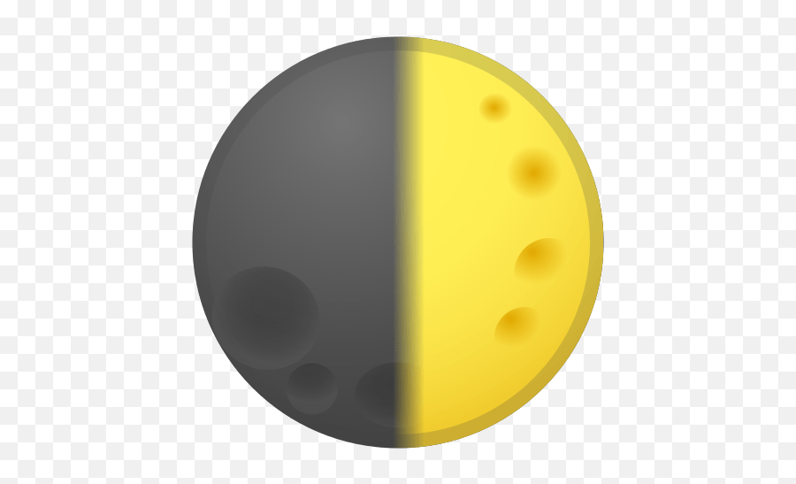 First Quarter Moon Emoji Meaning With Pictures - Emoji Luna Cuarto Creciente,Moon Emoji