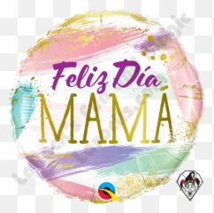 18 Inch Round Feliz Dia Mama Color - Qualatex Emoji,Happy Mothers Day Emoji