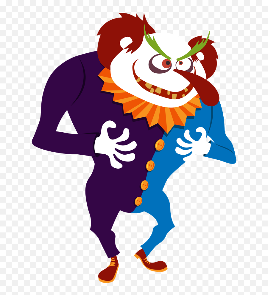 Free Halloween Clown Cliparts Download - Clown Emoji,Scary Clown Emoji