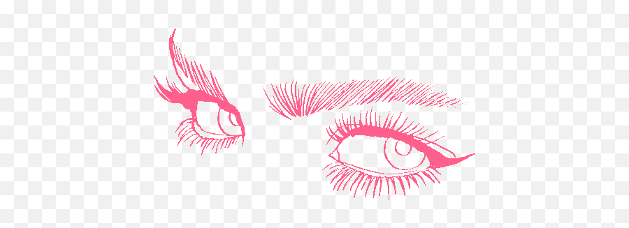 Gif Drawing Eye Picture - Wink Drawing Gif Emoji,Shifty Eye Emoji