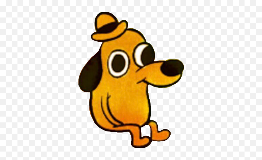 This Is Fine - Fine Dog Meme Png Emoji,This Is Fine Emoji