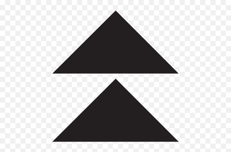 Black Down - Triangle Emoji,Black Triangle Emoji