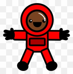 Space Suit Vector Clipart Image - Astronauts Suits Art Emoji