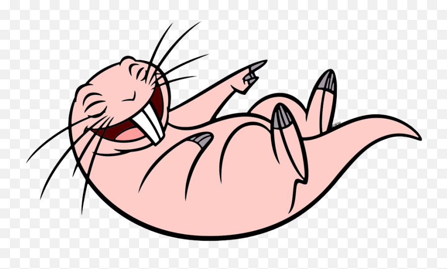 Download Hd New Rufus Laughing - Kim Possible Mole Rat Rufus Kim Possible Png Emoji,Rat Emoji