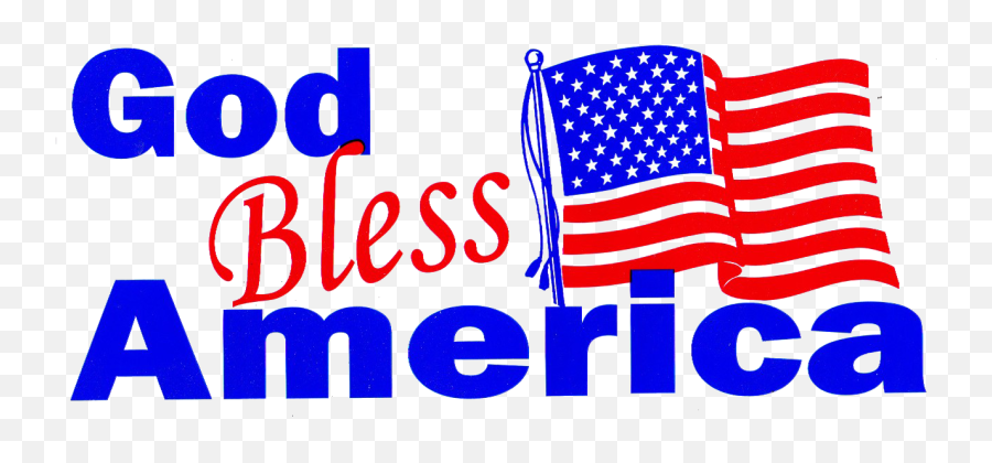 July Clipart God Bless America July God Bless America - American Emoji,Hawaii Flag Emoji