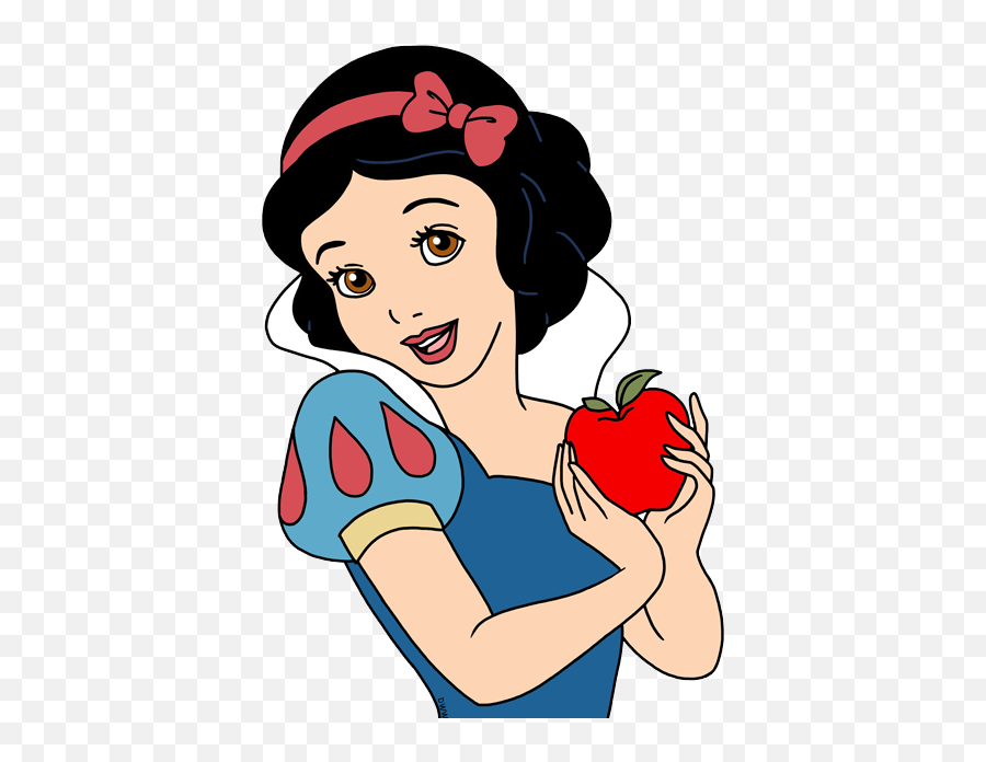 Clipart Snow White Apple - Snow White Clip Art Emoji,Snow White Emoji
