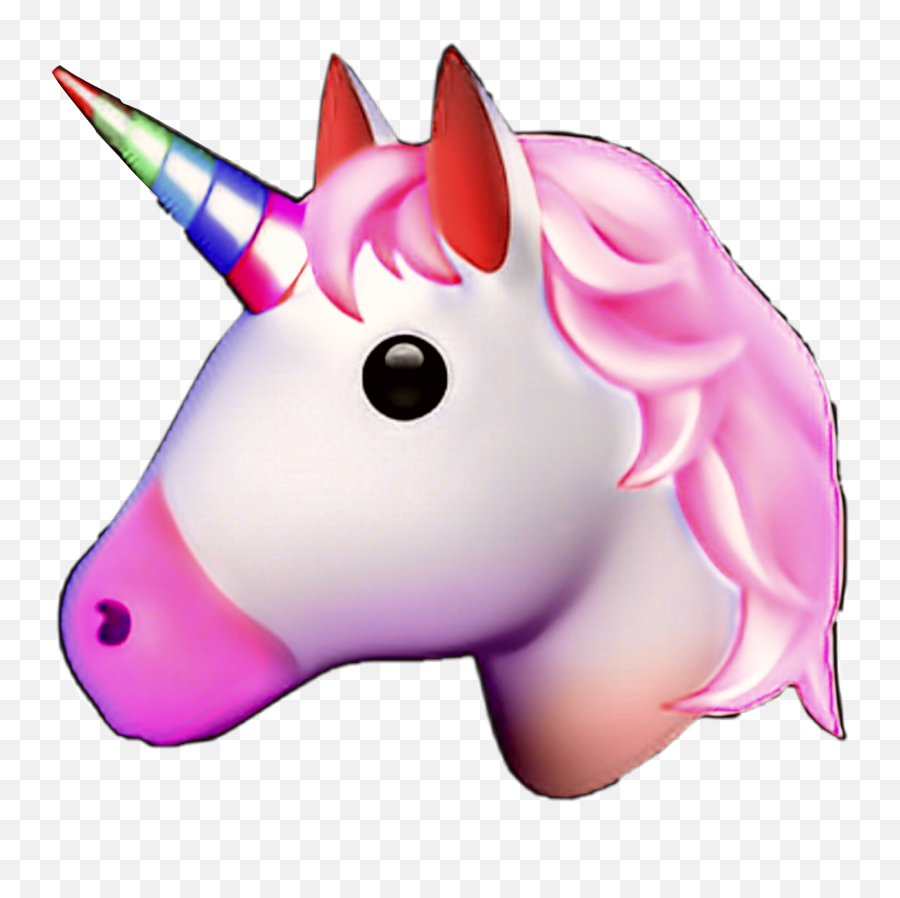 Freetoedit Emoji Unicornemojj Unicorn Pastel Cute Kawai - Transparent Background Emoji Iphone,Unicorn Emoji Transparent