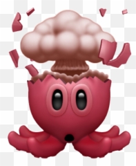 Octopus Emoji Cute Freetoedit - Memoji Sticker Whatsapp,Octopus Emoji