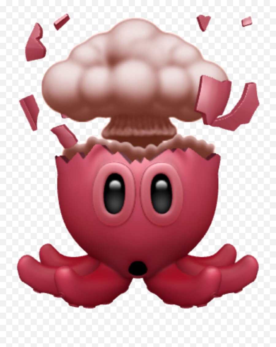 Octopus Emoji Cute Freetoedit - Memoji Sticker Whatsapp,Octopus Emoji