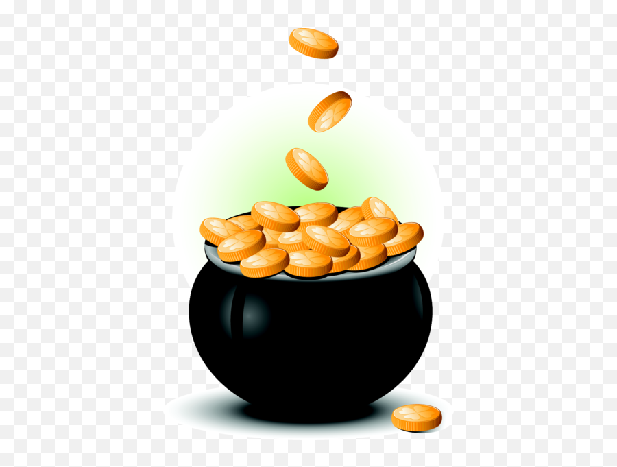 Pot Of Gold Vector - Pot Of Gold Emoji,Pot Of Gold Emoji