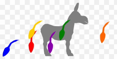 Pin The Tail - Ponle La Cola Al Burro Cola Gris Emoji,Donkey Emoji Facebook