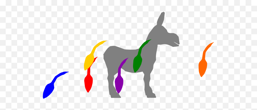 Pin The Tail - Ponle La Cola Al Burro Cola Gris Emoji,Donkey Emoji Facebook