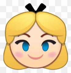 Collectibles - Disney Emoji Blitz Alice,Ticket Emoji