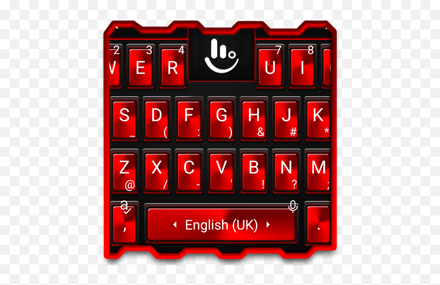 Fashion Keyboard Theme - Simple Black Red Style Apkonline Android Dark Keyboard Emoji,Bodybuilding Emoticons