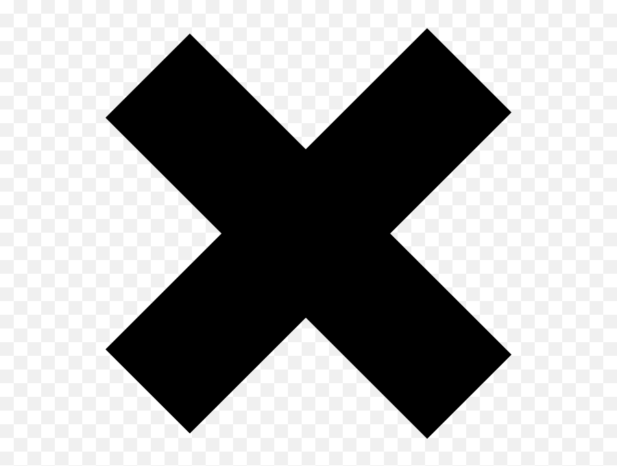 X Mark - X Collaboration Logo Png Emoji,X Emoji
