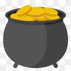 Cauldron - Pot Of Gold St Day Emoji