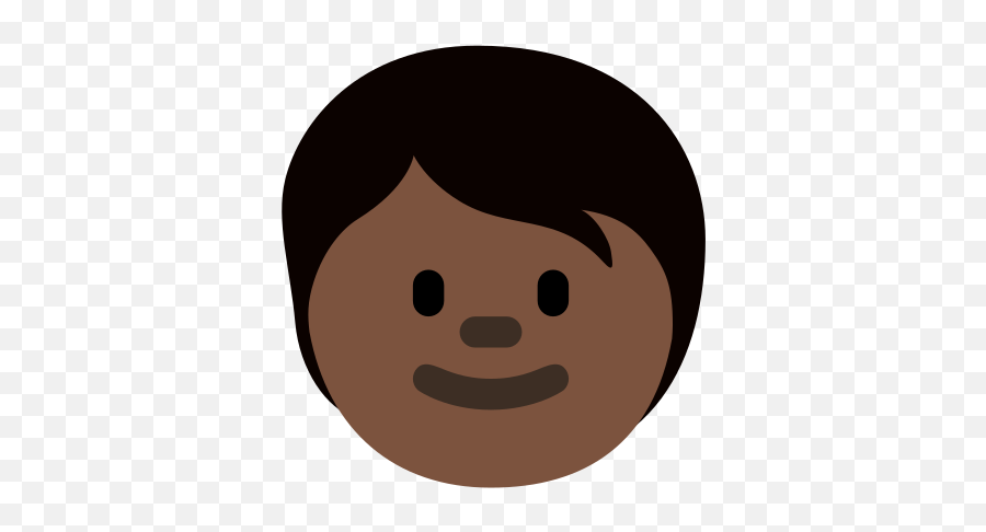 Dark Skin Tone Emoji - Happy,Dark Moon Emoji
