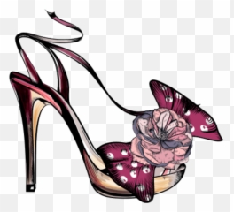 Heels Highheel Ladies Shoe Flower - For Women Emoji,High Heel Emoji
