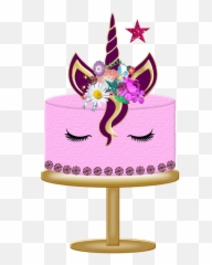Unicorn Cake Pink Unicorn - Pastel Unicornio Png Emoji,Unicorn Emoji Cake