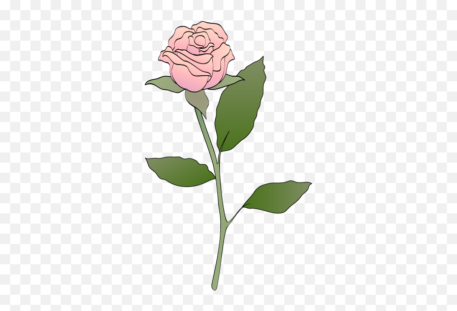 Pics Images Clip Art Pink Rose - Rose Clip Art Pink Emoji,Pink Rose Emoji