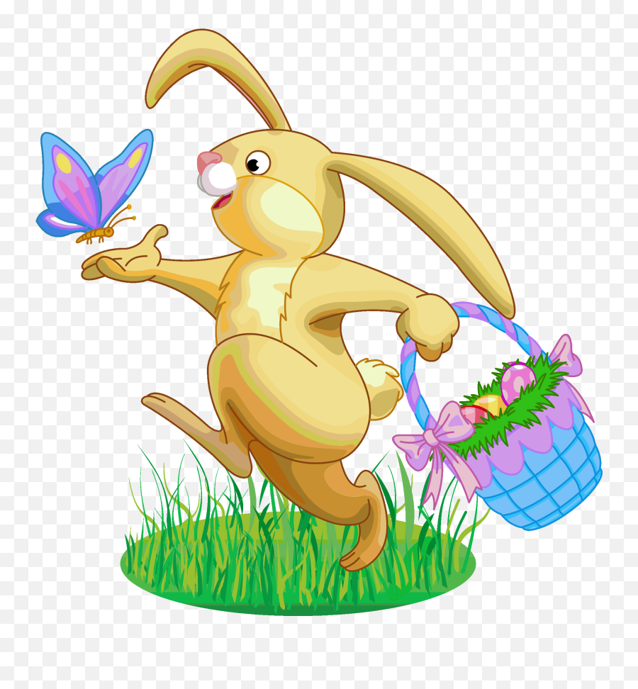 Easter Bunny Cartoon Images Pictures Pics Easter Clipart - Easter Bunny Clipart Emoji,Easter Emoji