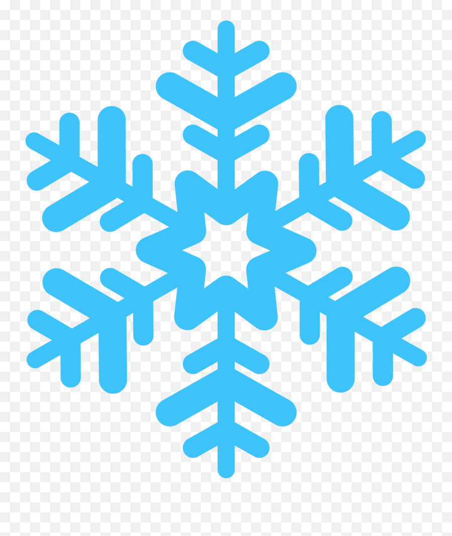 Download Snow Flakes Png - Transparent Background Clipart Snowflake Png Emoji,Snowflake Emoji Png