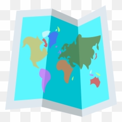 World Map Emoji Clipart - Emoticon