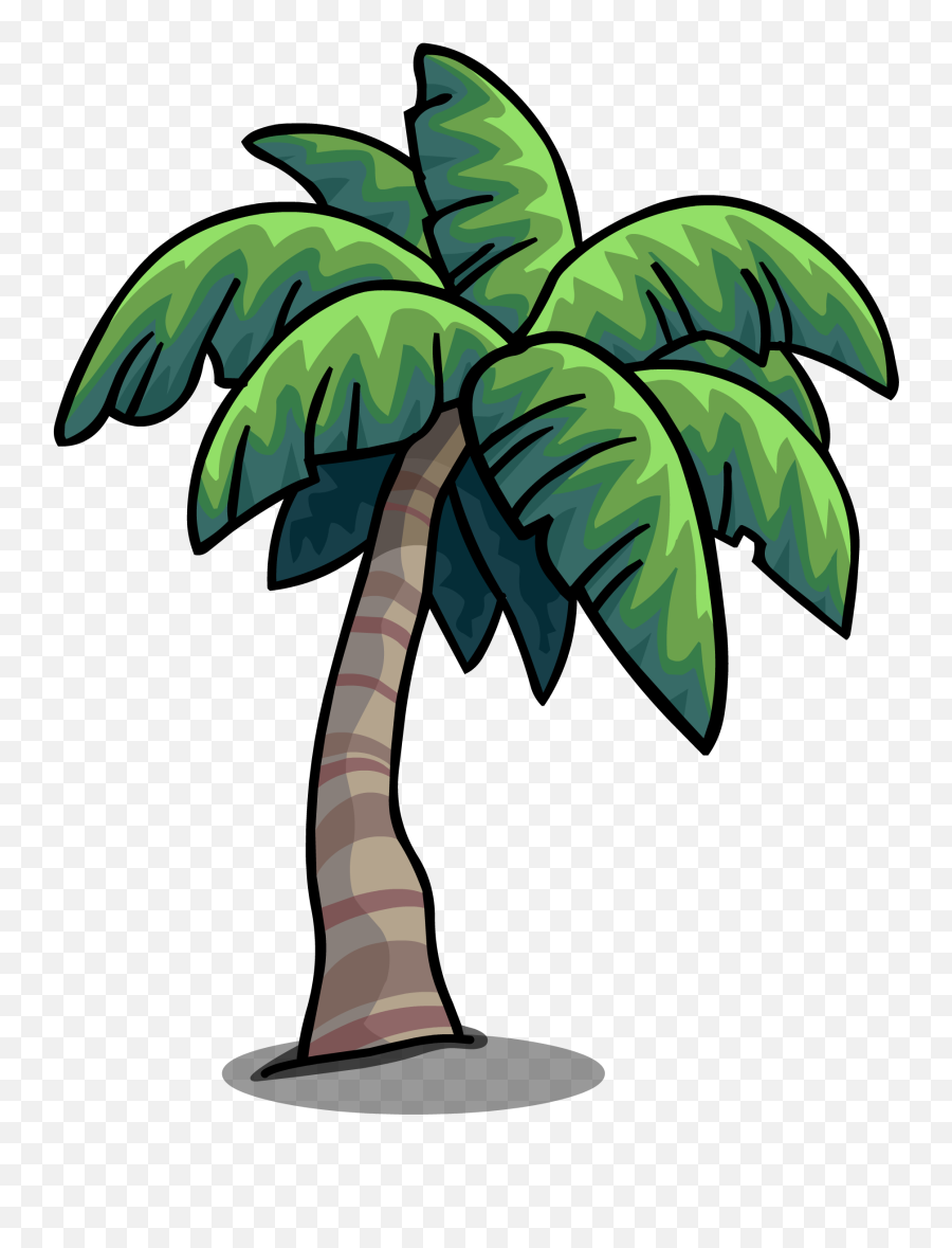 Download Tropical Palm Sprite 004 - Club Penguin Palm Tree Club Penguin Palm Tree Emoji,Palm Tree Emojis