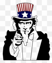 Estranged Uncle Sam - Clip Art Emoji
