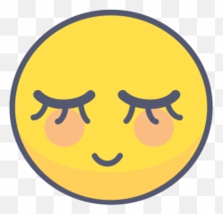 Free Emoticons Download At Getdrawings - Shy Icon Png Emoji