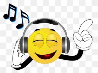 Scmyheadphones Myheadphones Music Emoji Emoticon - Smiley Headphones Icon Png,Hello Emoji