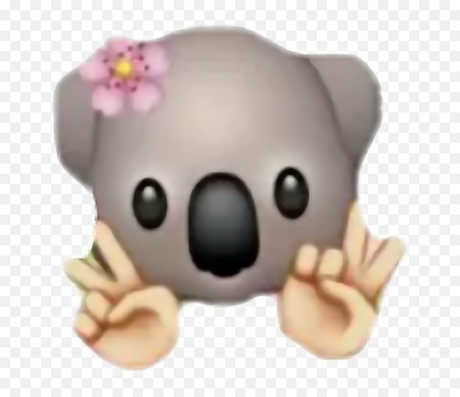 Emoji Italy Mani Fiore Koala - Teddy Bear,Koala Bear Emoji