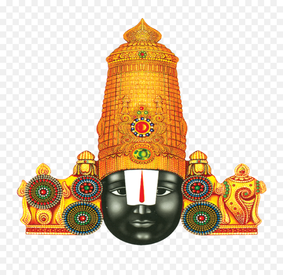 God Clipart Lord Venkateswara - Lord Venkateswara Images Png Emoji,Praising God Emoji