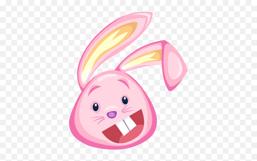 Download Free Png Pink Easter Bunny Png Image - Pink Rabbit Emoji,Easter Bunny Emoji