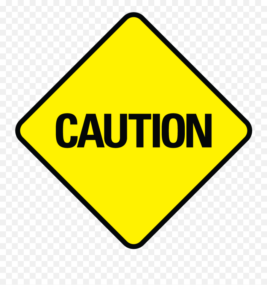 Caution Logos - Transparent Background Caution Clipart Emoji,Traffic Light Caution Sign Emoji