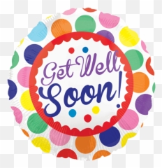 Transparent Get Well Soon Hd - Foil Balloon Emoji