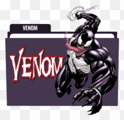 Venom Cartoon Folder Icon Free Download - Gene Simmons Venom Emoji,Venom Emoji