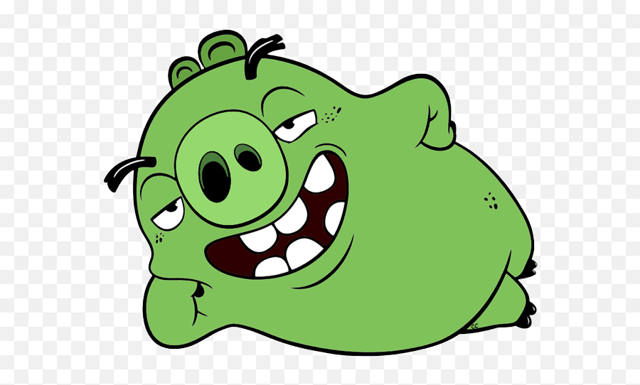Pig Angry Birds Clipart - Animated Angry Birds Pig Emoji,Angry Birds Emojis