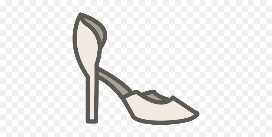 Dorsay Pump Icon Women Shoes Iconset Chanut Is Industries - Basic Pump Emoji,High Heel Emoji