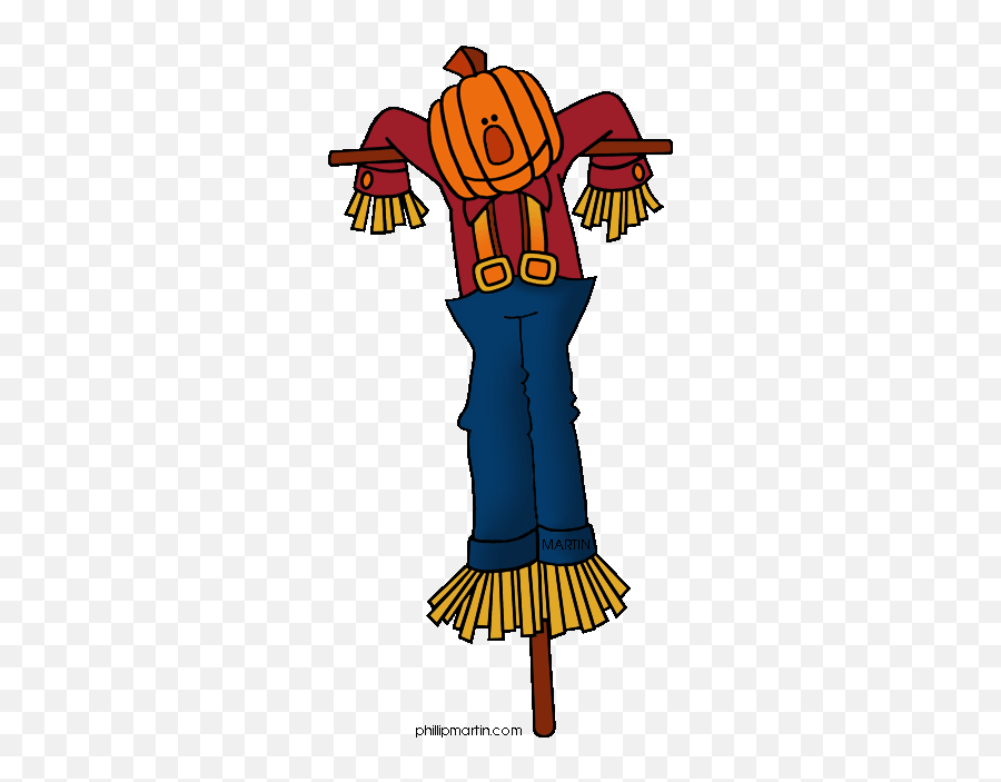 Scarecrow Clip Art For Kids Free Clipart Images 7 - Clipartix Free Clipart Scarecrows Emoji,Scarecrow Emoji