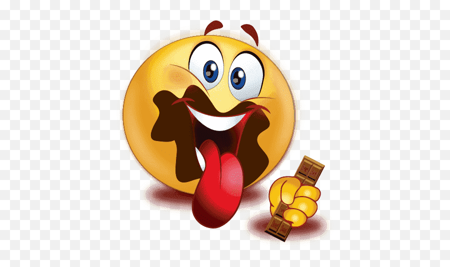 Party Hard Emoji Png Pic Png Mart - Smiley Chocolate,Art Emoji Png