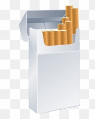 Cigarette Box Template Png Clipart - Cigarette Template Emoji,Emoji Cigarette