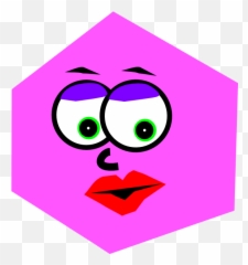 Hexagon Object Transparent Png - Clipart Emoji